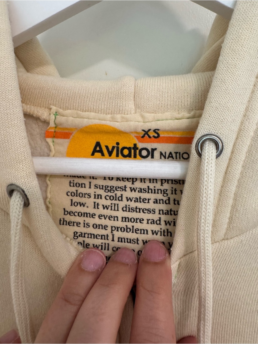 Aviator Nation zip-up hoodie - Picture 3 of 6